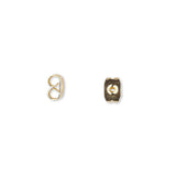 Small Replacement 5mm x 4mm Butterfly Earnut Earring Back Backings for Studs & Posts~Sold Individually