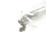 Surgical 304 Stainless Steel Smooth Dark Silver Round Spacer Ball Loose Jewelry & Craft Beads~Sold Individually