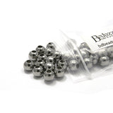 Surgical 304 Stainless Steel Smooth Dark Silver Round Spacer Ball Loose Jewelry & Craft Beads~Sold Individually