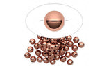 Smooth Shiny Pure Solid Copper Round Spacer Ball Beads in 3mm, 4mm, 5mm & 8mm~Sold Individually