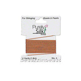 Purely Silk #4 (0.3mm) Thread with Attached Needle~Sold per 2 Yard Card
