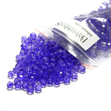 6mm Plastic Acrylic Faceted Round Loose Beads in Many Sizes & Colors~Sold in 5 Bead Increments