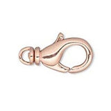 Lobster Claw Clasp With 360 Swivel Plated Brass Metal~Sold Individually
