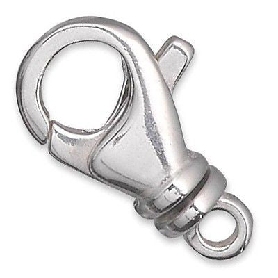 Sterling Silver Lobster Claw Trigger Clasp With 360 Swivel~Sold Individually